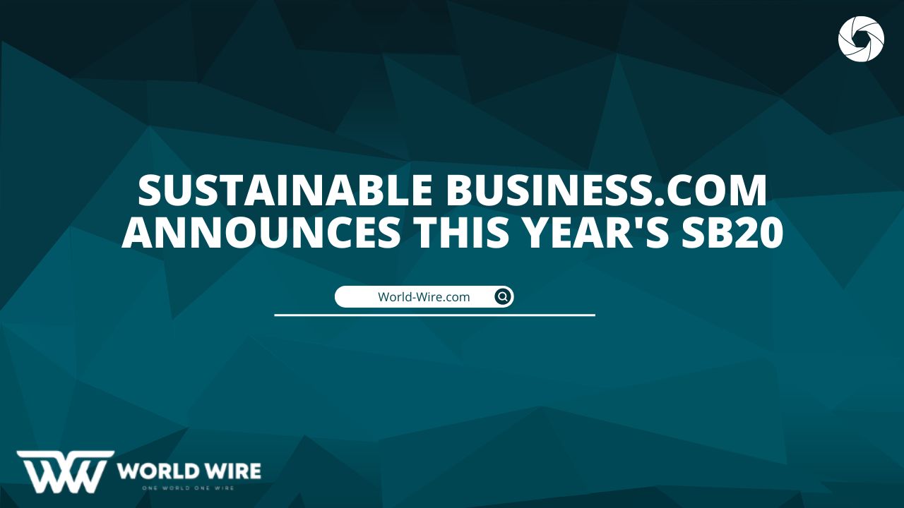 Sustainable Business.com Announces This Year's Sb20: The World's Top ...