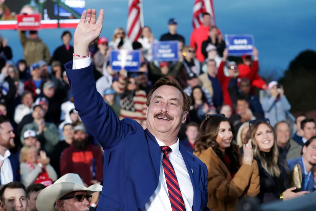 Watch Mike Lindell Campaign for RNC Chair - Summary