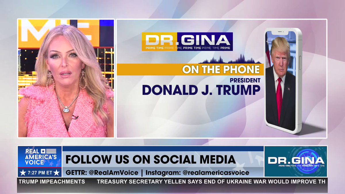 Donald Trump interview with Dr. Gina