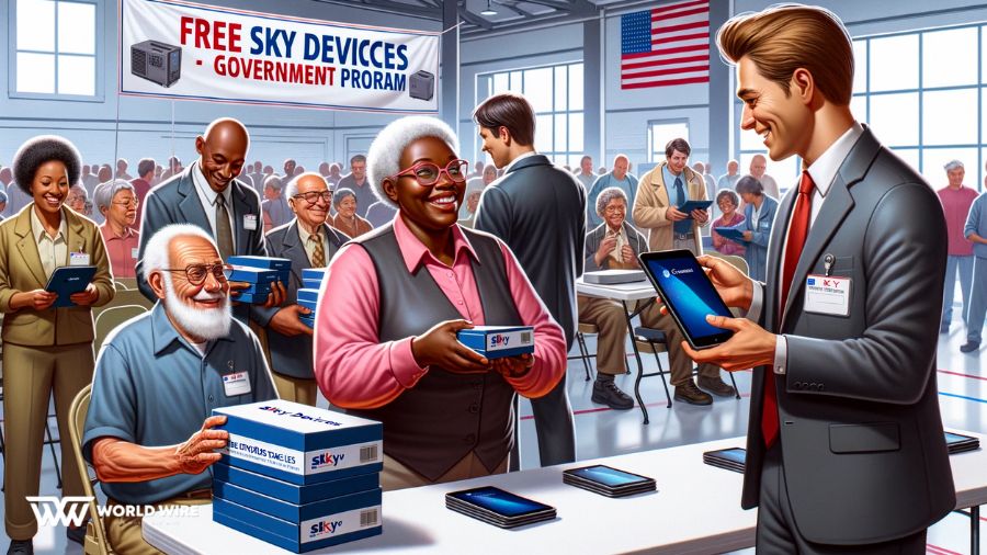 How to get Free Sky Devices Government Tablet