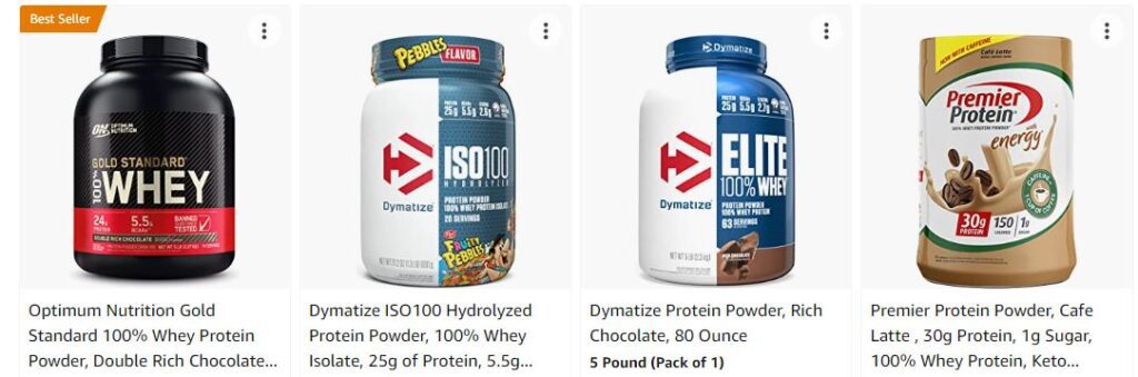 Lists of EBT Eligible Protein Powders