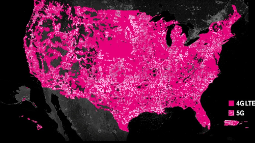 Research T-Mobile's coverage and plans