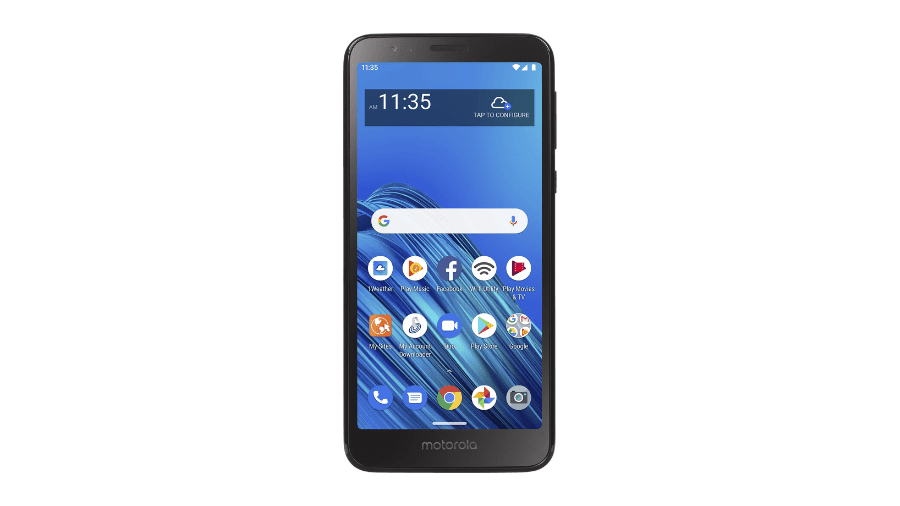 Black Motorola Moto e6