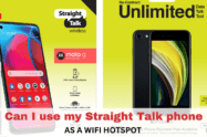 Can I use my Straight Talk phone as a WiFi hotspot