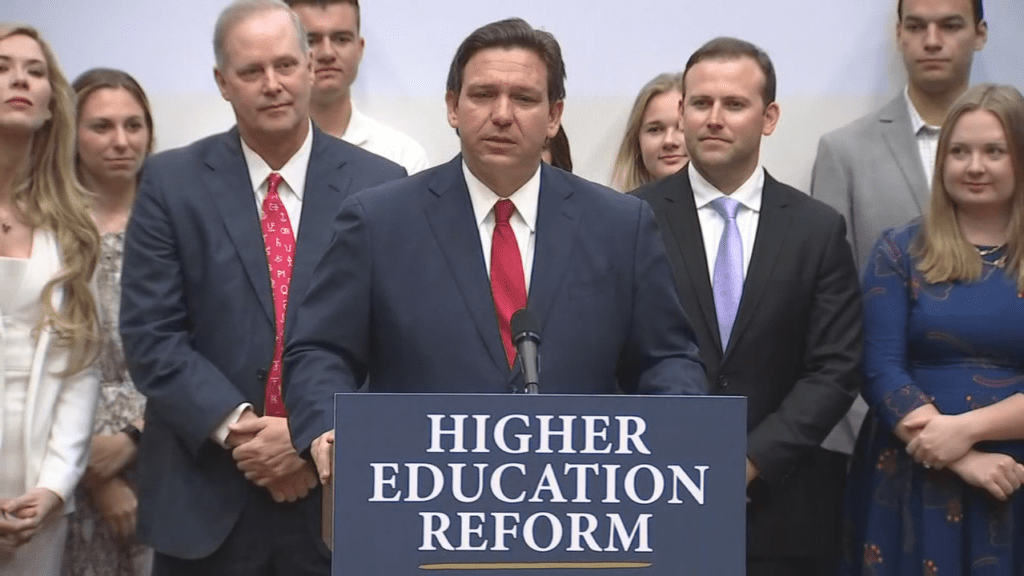 Watch Gov DeSantis Announces Reforms for Florida's Higher Education