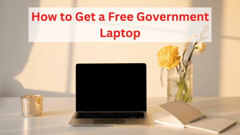 how to get a free laptop from the government uk online