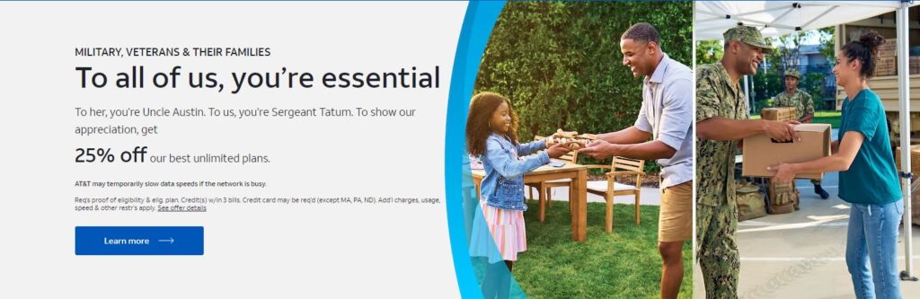 How the AT&T Military Discount Works