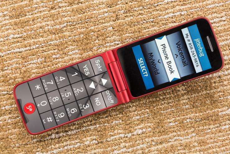 Jitterbug Flip2 - Best Big Button Cell Phone for Seniors
