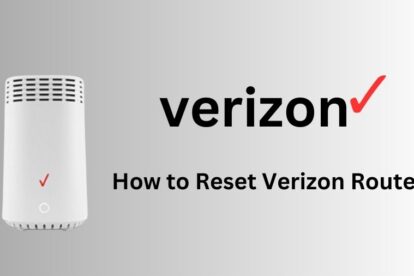 Reset Verizon Router