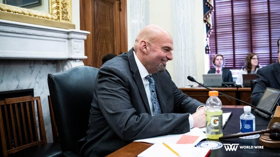 John Fetterman Returns to Senate After Leave for Depression