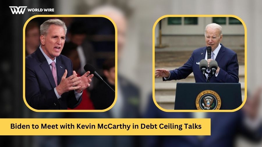 Biden to Meet with Kevin McCarthy in Debt Ceiling Talks