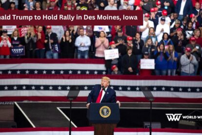 Donald Trump to Hold Rally in Des Moines, Iowa