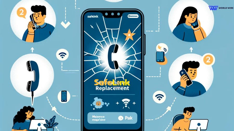 How does SafeLink Wireless Phones replacement work?