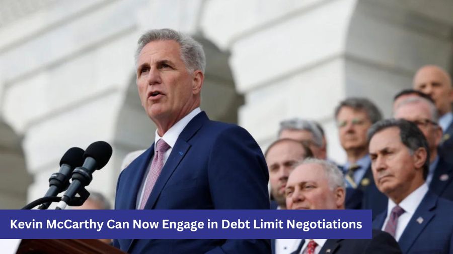 Kevin McCarthy Can Now Engage in Debt Limit Negotiations