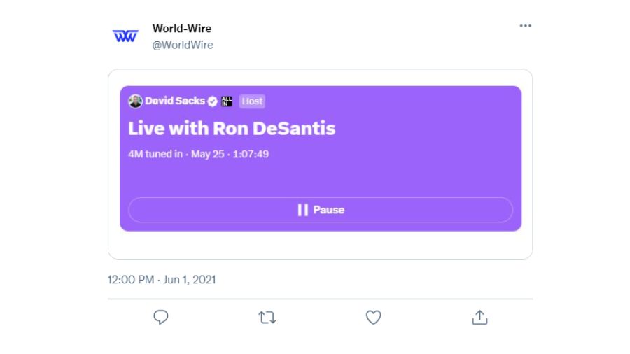 Technical Mishaps Mar DeSantis’ 2024 Presidential Campaign Launch on Twitter Spaces