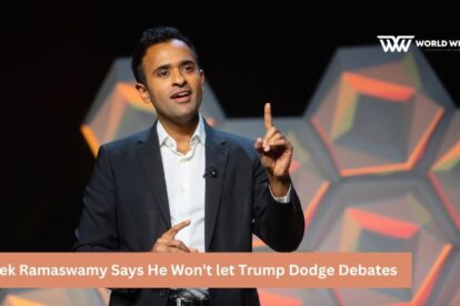Vivek Ramaswamy Says He Won't let Trump Dodge Debates