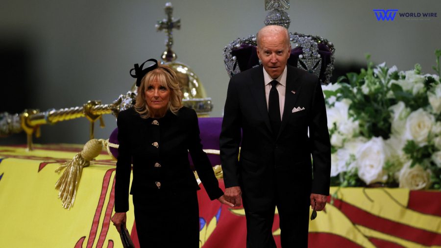 Biden conclude speech with 'God Save the Queen'