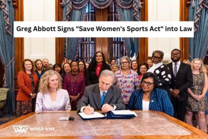Greg Abbott Signs Save Women's Sports Act into Law