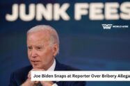Joe Biden Snaps at Reporter Over Bribery Allegations