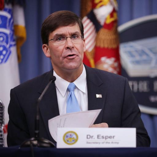  Mark Esper Former United States Secretary of Defense