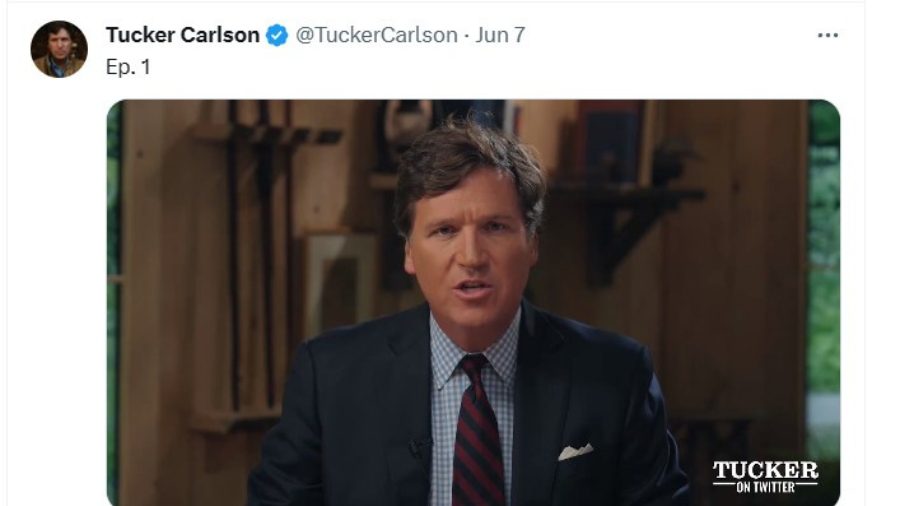 Tucker Carlson Return with New Show Tucker on Twitter