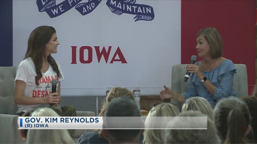 Donald Trump feuds with Iowa Governor Kim Reynolds