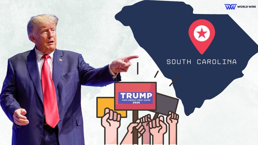 Donald Trump's South Carolina Rally Draws 50,000 Supporters