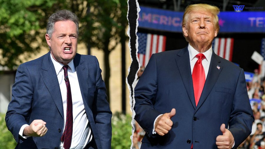 Piers Morgan challenge Trump to appear at first primary debate