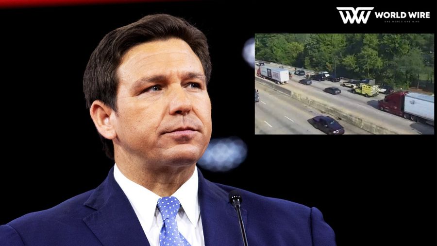 Ron DeSantis In Car Accident On Drive To Chattanooga, Tennessee