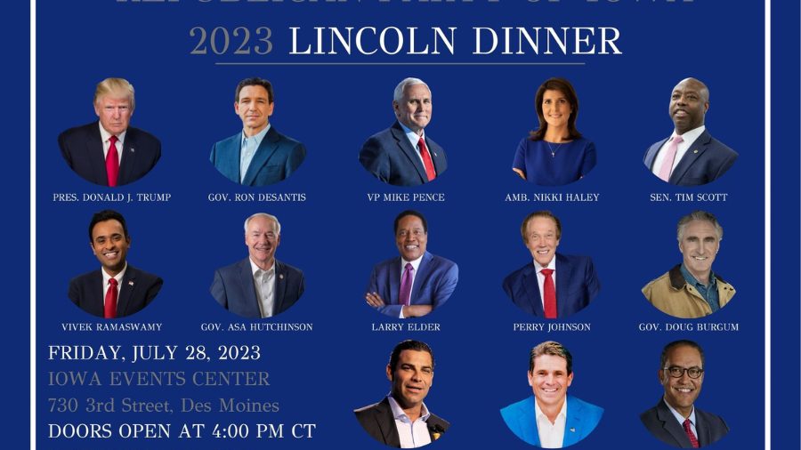 Speakers For Lincoln Dinner, Iowa 2023