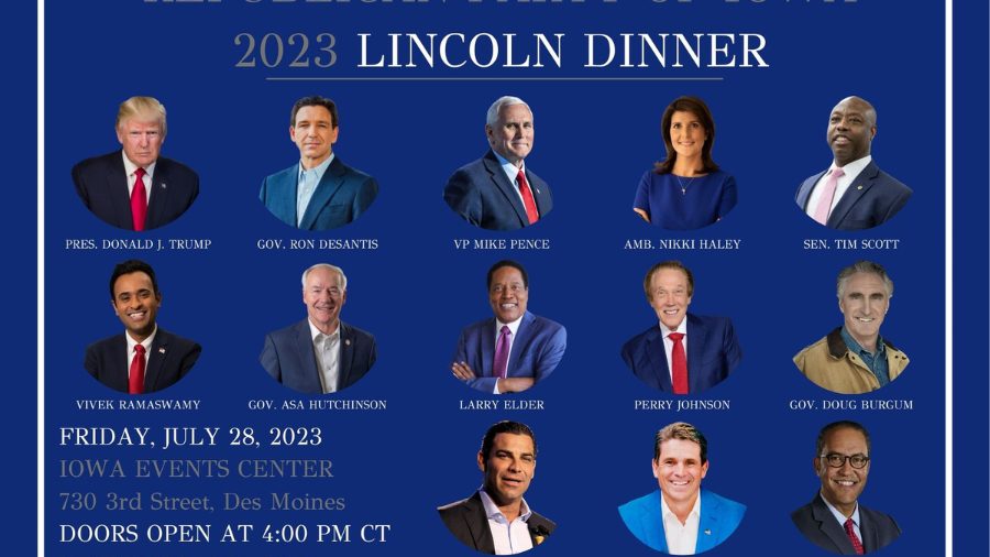 Watch 2024 Lincoln Dinner, Iowa with Donald Trump Live WorldWire