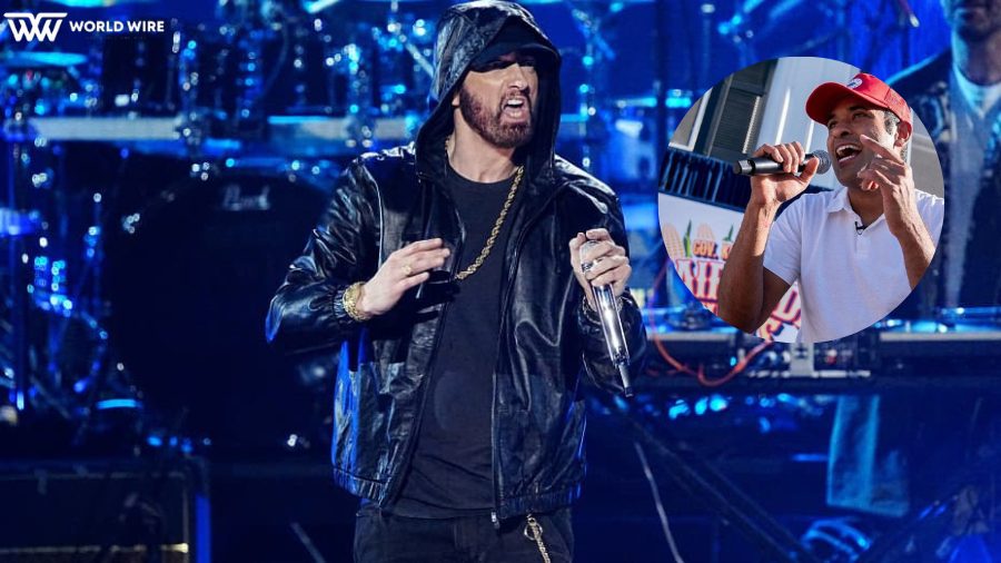Eminem Tells Vivek Ramaswamy to Stop Rapping His Songs