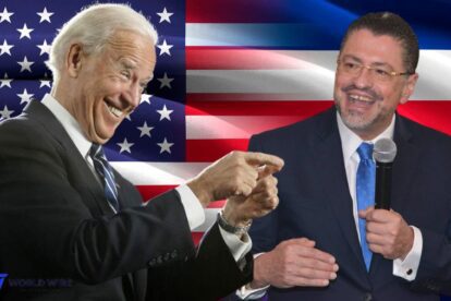 Joe Biden is hosting Costa Rican President Rodrigo Chaves at the White House