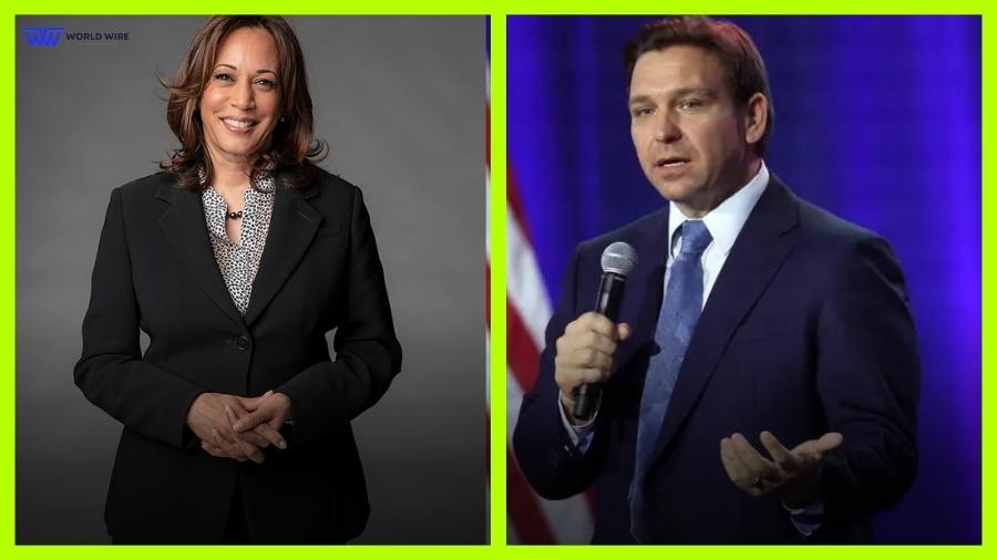 Kamala Harris rejects Ron DeSantis offer to discuss slavery curriculum