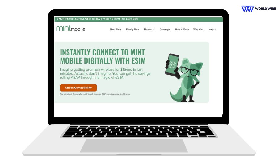 Activate A Mint Mobile eSIM - Website