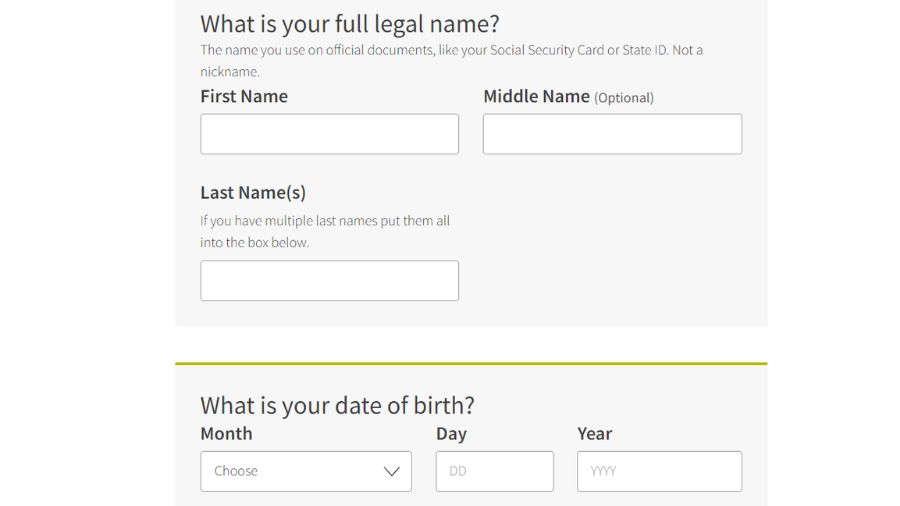 Lifeline Application form fill