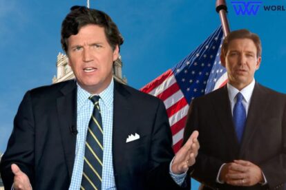 Tucker Carlson Denies Report That Ron DeSantis Got Inappropriate With His Dog