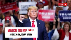 Trump Sioux City, Iowa Rally Live