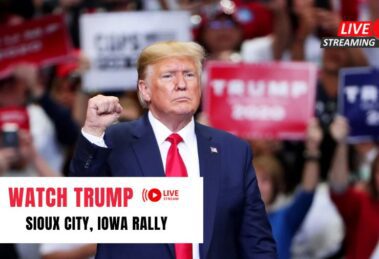 Trump Sioux City, Iowa Rally Live
