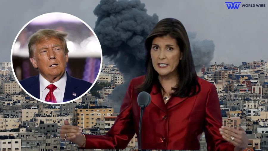 Nikki Haley slams Donald Trump for comments on Israel during Town Hall