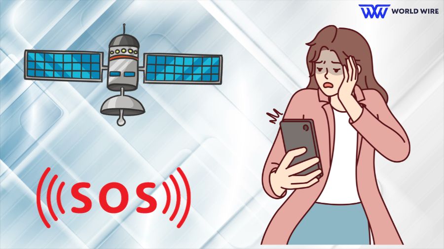 Use emergency SOS via satellite