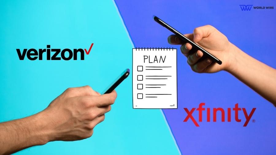 Xfinity Mobile vs Verizon: Pricing