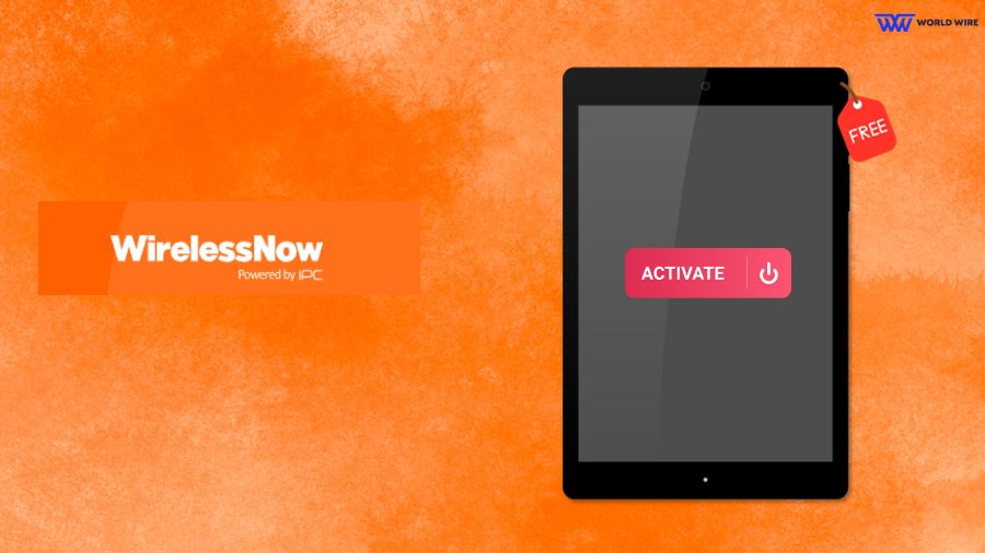 Activation Process of Wireless Now Free tablet