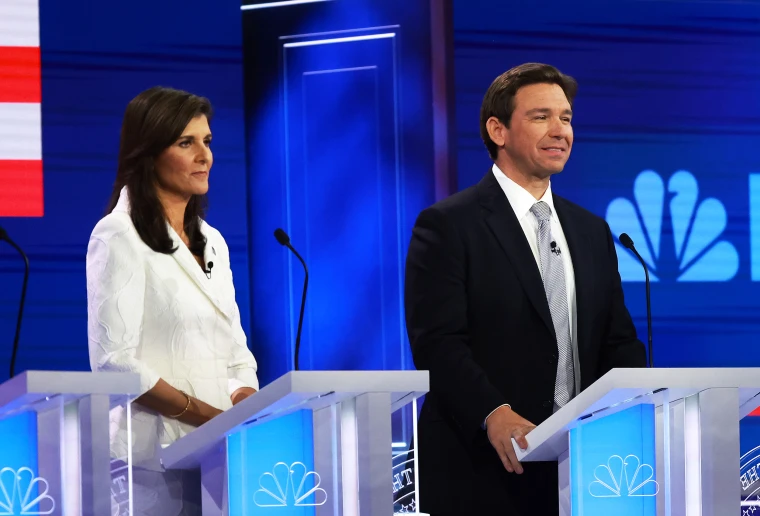 Nikki Haley is about to croak DeSantis