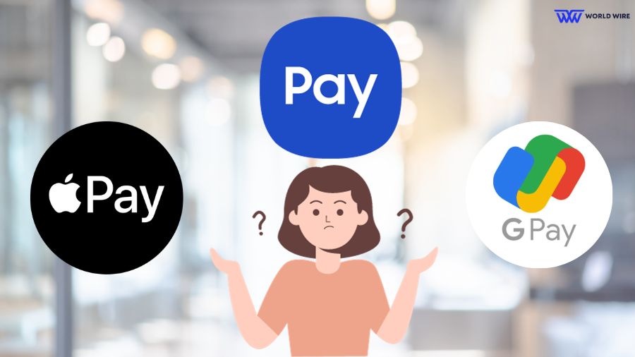To pay with Apple Pay, Google Pay, or Samsung Pay: