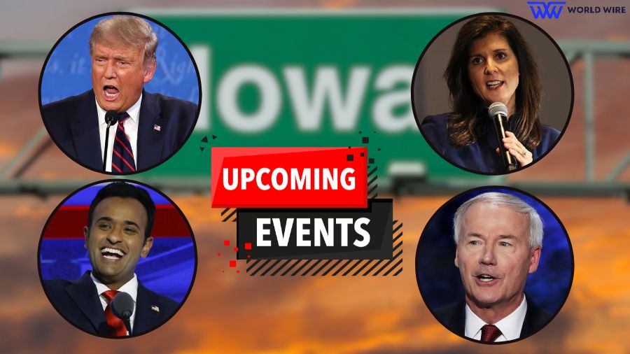 Trump, Nikki, Vivek and Hutchinson to host 25 events this week