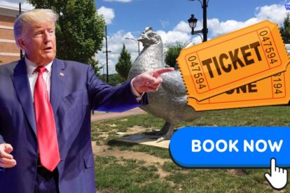 Book Ticket for Donald Trump Coralville, Iowa Rally
