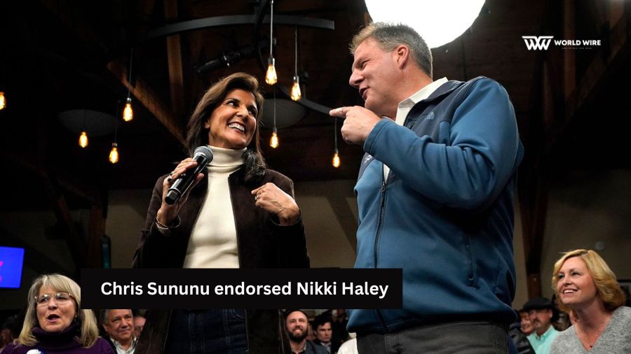 Chris Sununu endorsed Nikki Haley