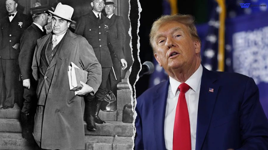 Likening himself to Al Capone, Trump