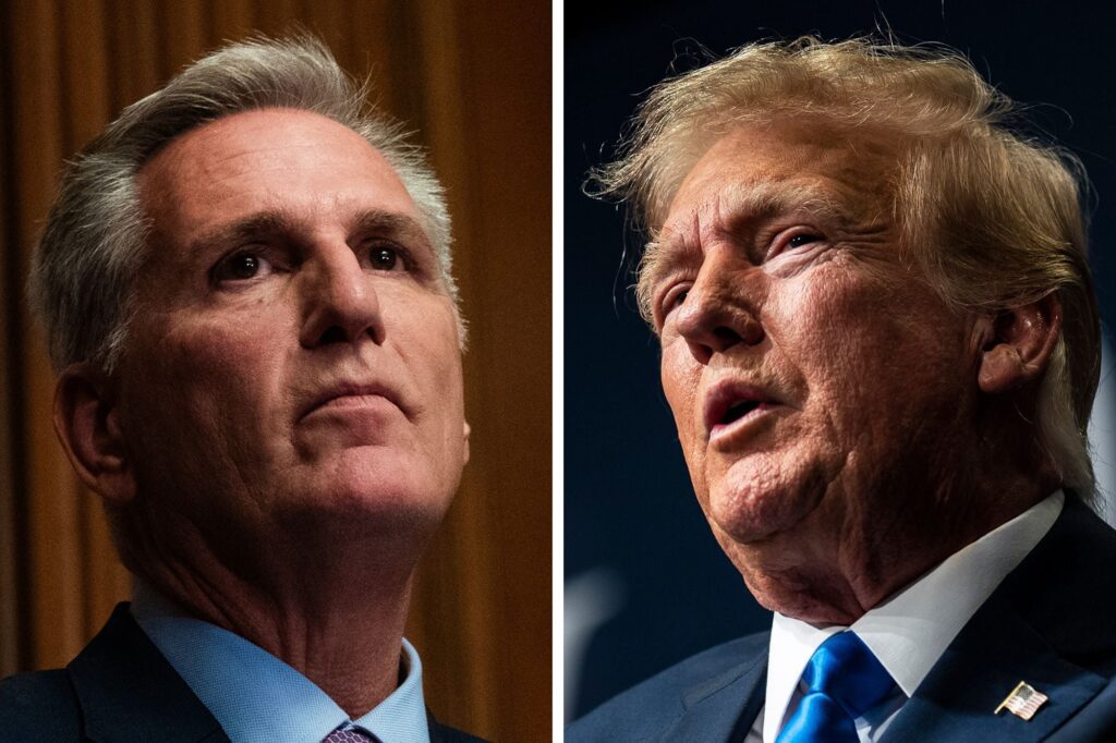 McCarthy privately recounts terse phone call with Trump after ouster